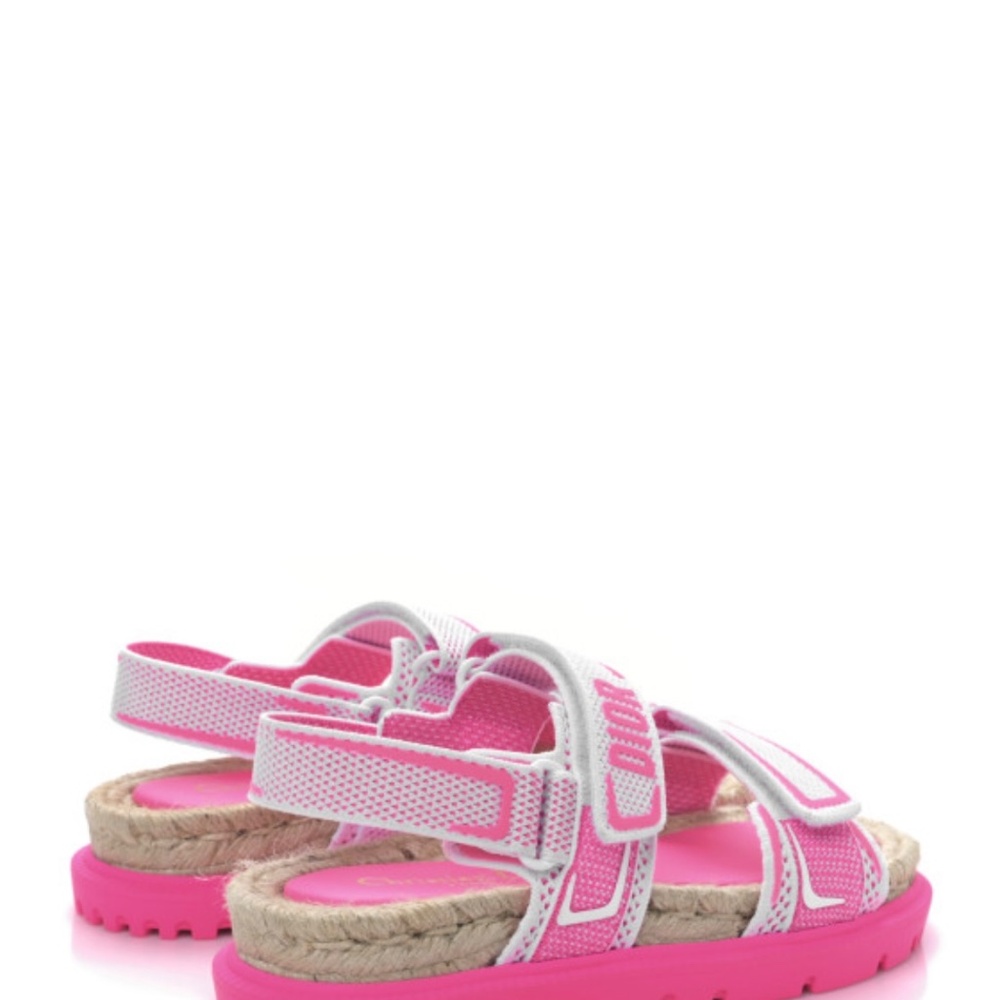 Christian Dior NEW DiorAct Technical Jute Sandals - Picture 2 of 8